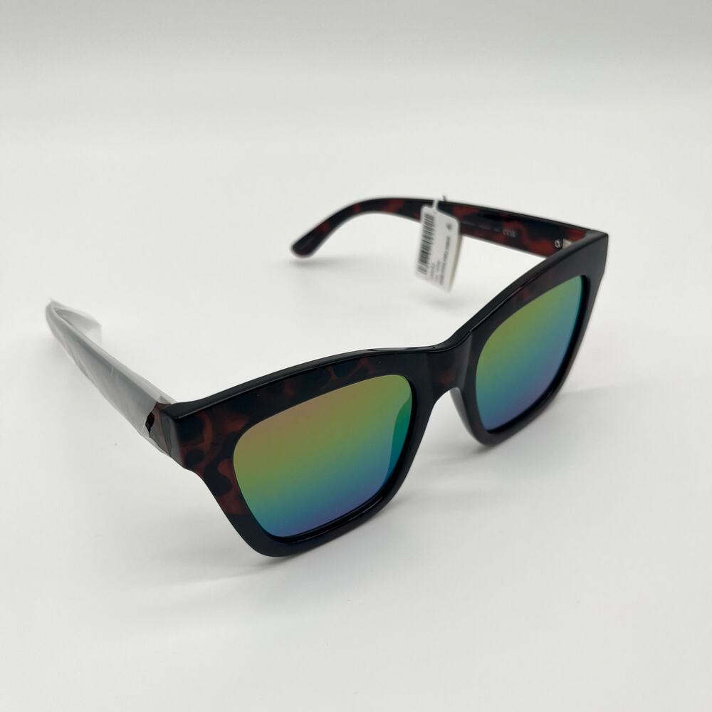 KURT GEIGER NWT Sunglasses, Cat Eye 53mm, Havana Crystal Purple Rainbow - Picture 8 of 15